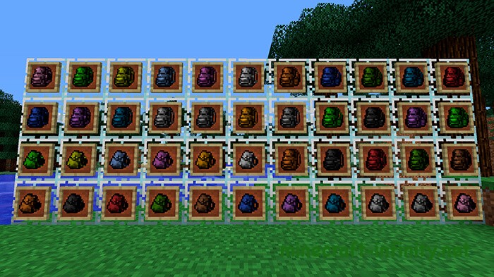 Рюкзаки в Backpacks mod